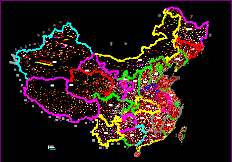  地图完整CAD版下载