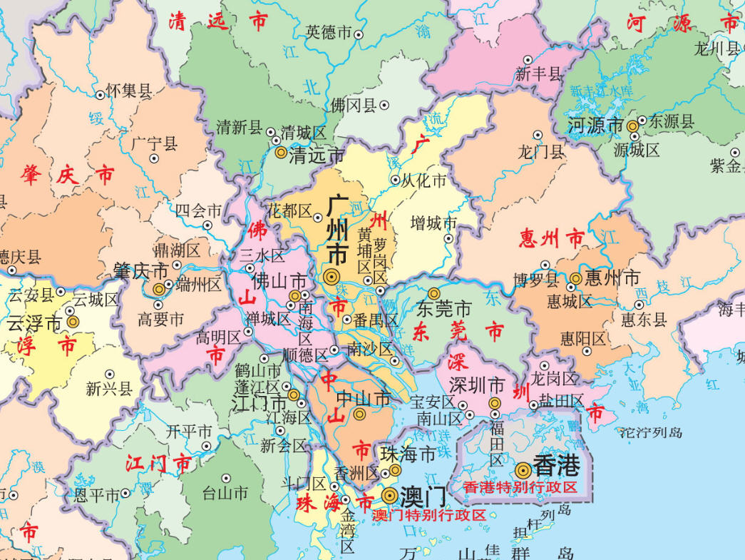 广州市地图高清完整版
