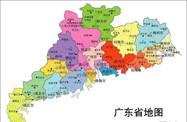 广东省地图全图高清版