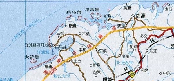 海南省交通地图全图