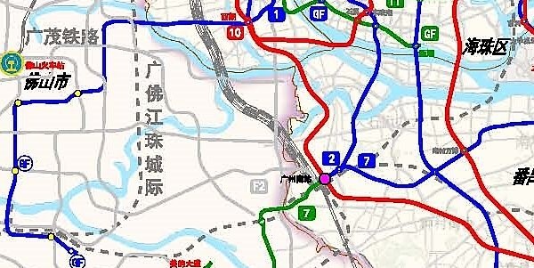 广州地铁规划图2021终极版