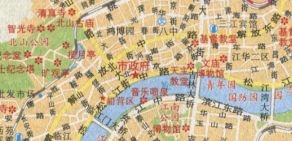 吉林旅游交通地图高清版