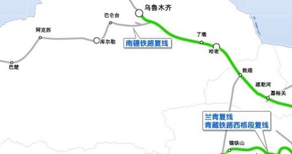  2021年高铁线路规划图