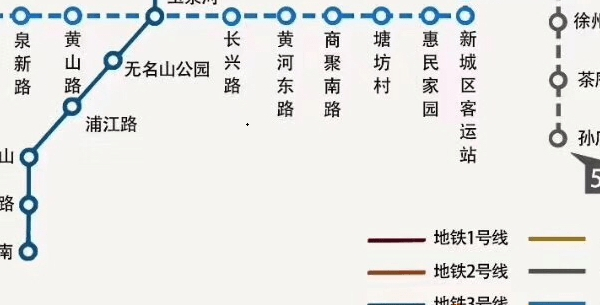 徐州地铁运营线路图2019版