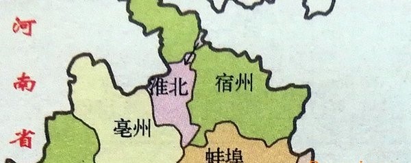 安徽地图简图
