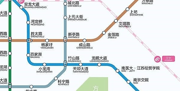 南京地铁规划图新版