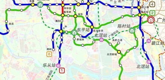 佛山地铁规划图高清晰版