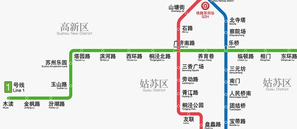 苏州地铁线路图2019版