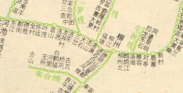 广西贵州云南铁路线路图高清版
