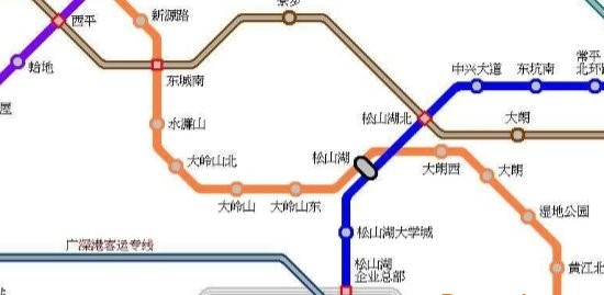 东莞地铁规划高清图