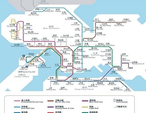 澳门地铁线路图高清版