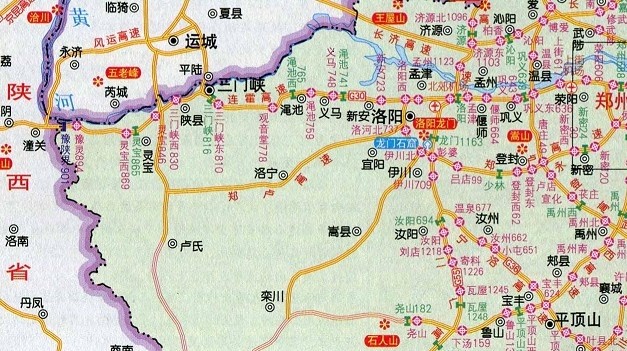 河南省高速公路地图全图