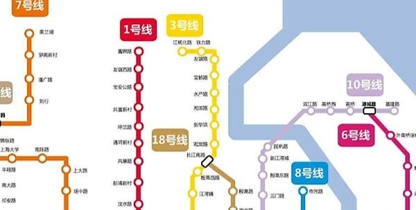 上海地铁2021年规划图
