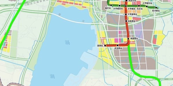 常州地铁新版规划图