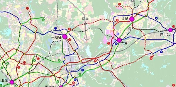 深圳地铁规划图2021终极版