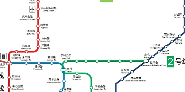 青岛地铁规划图高清版