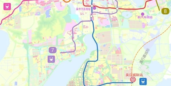 苏州地铁规划图2021版