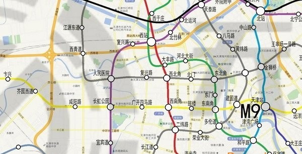 天津地铁规划图2021终极版