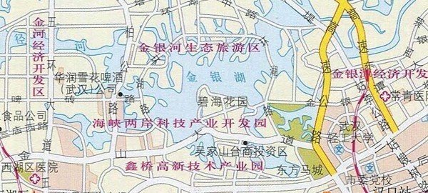 武汉地图全图