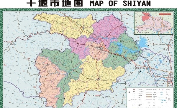 十堰地图全图高清版