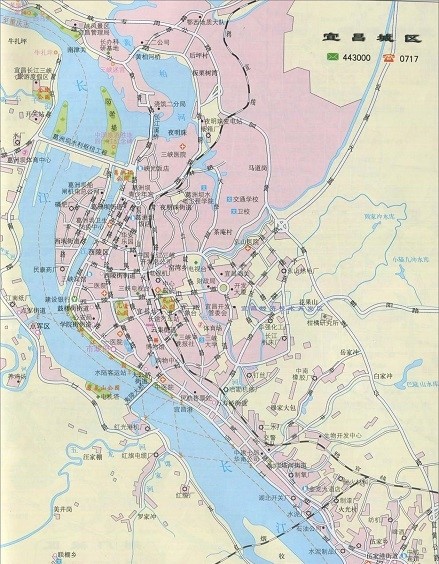 湖北宜昌城区地图免费版