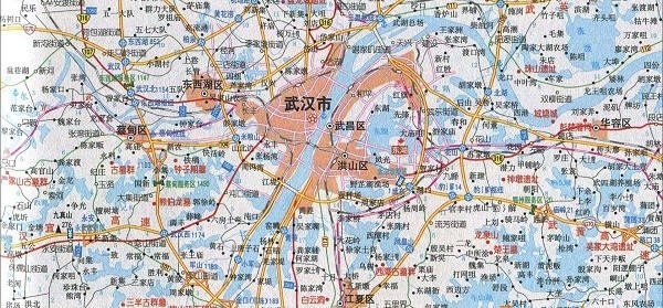 武汉旅游交通地图免费版