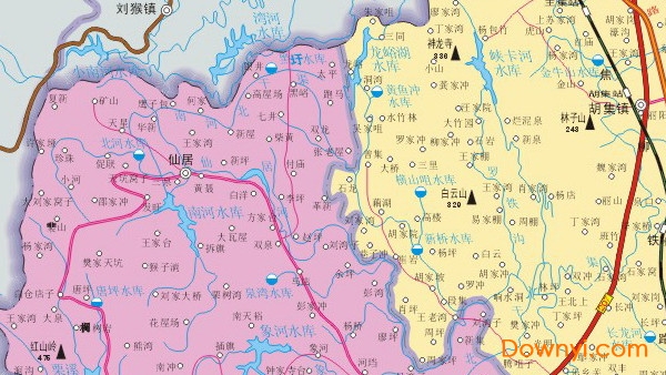 荆门地图全图中文版