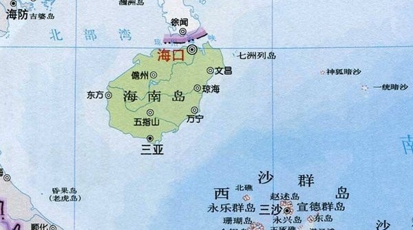 海南省地图全图大图