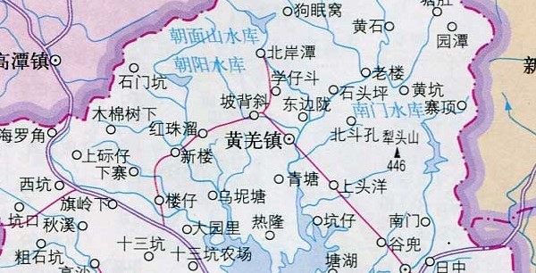 广东省汕尾市地图