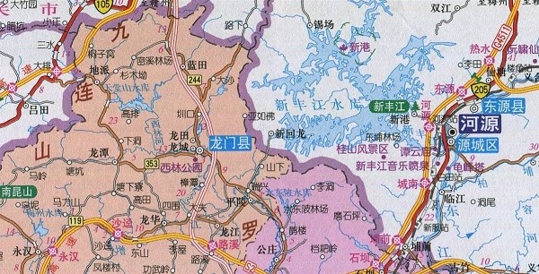 惠州地图全图大图