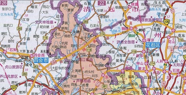 广东佛山地图全图高清版