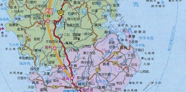 广东湛江地图全图高清版