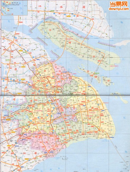 上海交通地图全图高清版