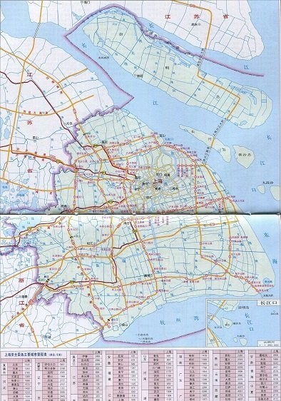上海高速公路地图全图