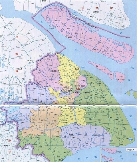 上海市政区地图