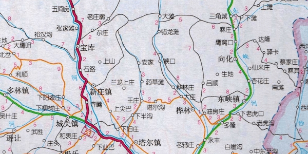 西宁地图高清版