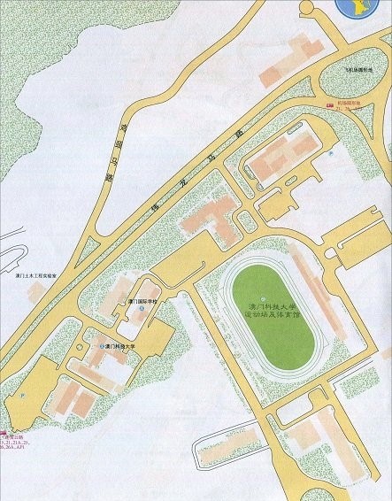 澳门科技大学地图