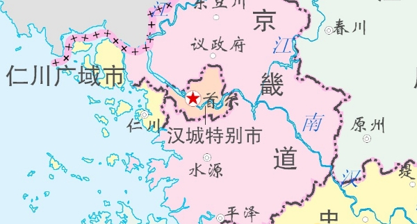 韩国地图全图高清版
