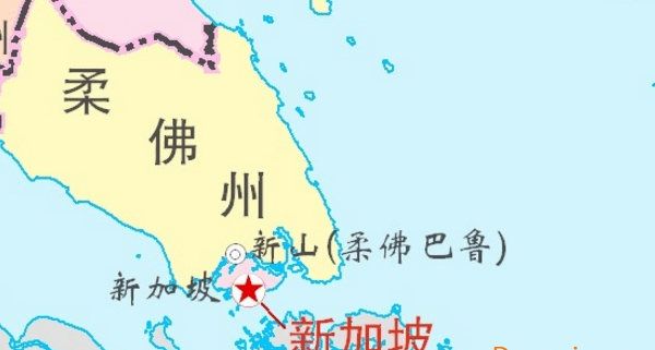 新加坡地图高清中文版