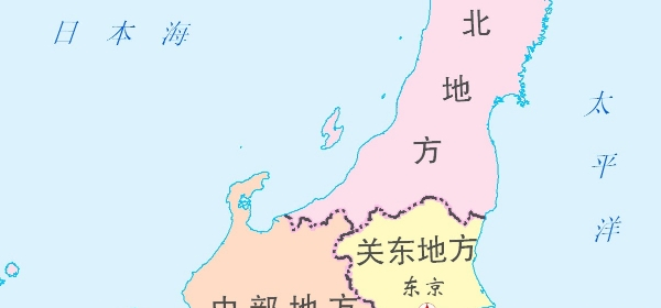 日本旅游地图全图高清版本