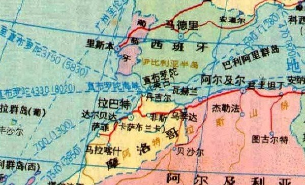 非洲地图全图高清版