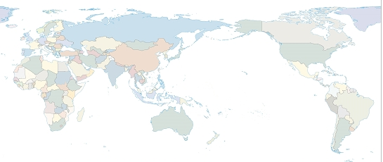 世界地图素材大图
