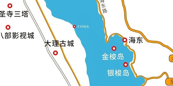 洱海地图高清版