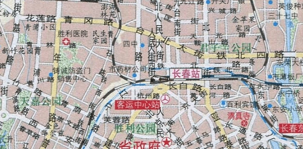 长春自驾游地图高清版