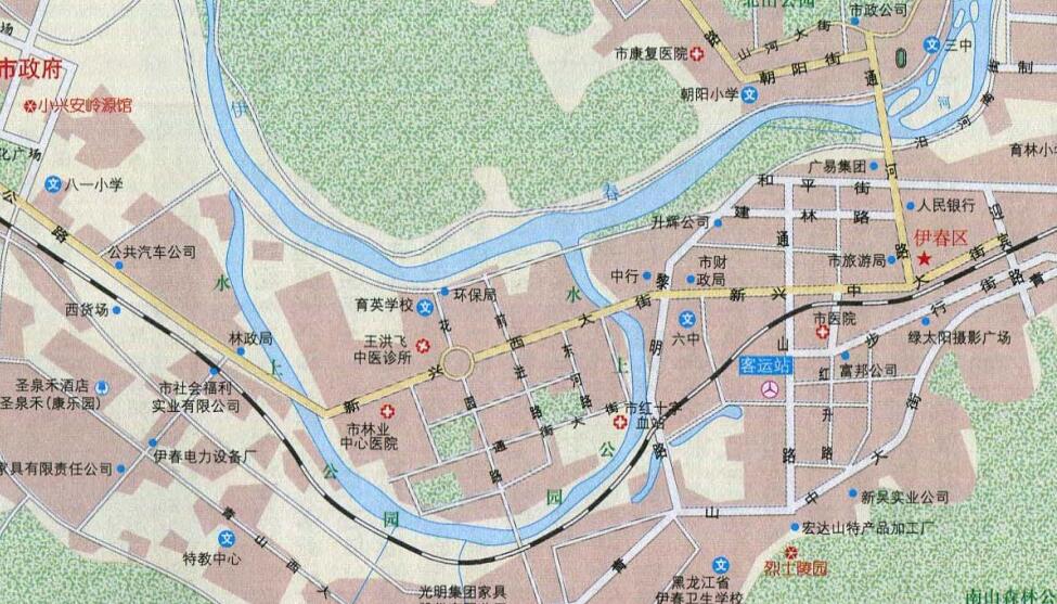 伊春自驾游路线图
