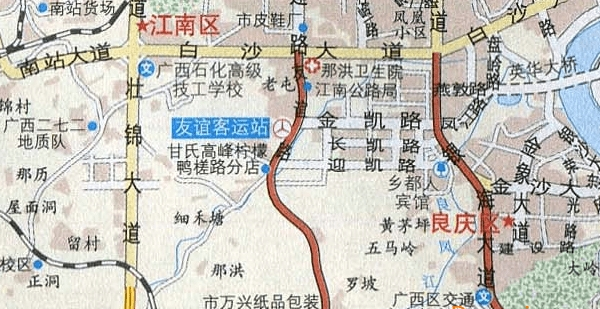 南宁自驾游路线推荐图