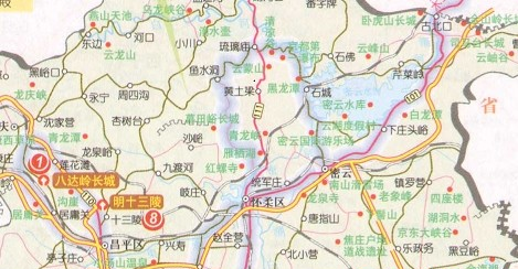 北京旅游地图高清版下载