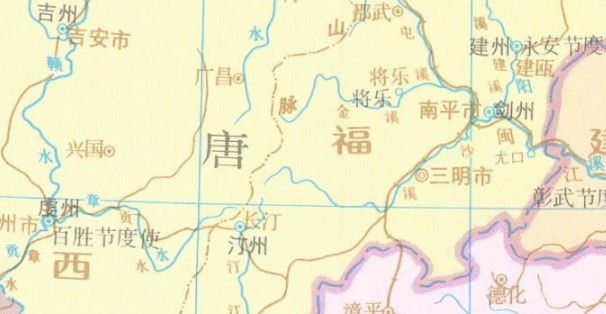 南唐地图高清全图