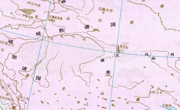 秦朝地图高清版