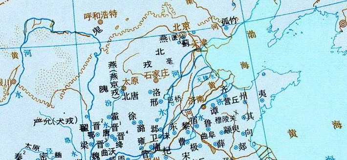 西周地图高清版大图
